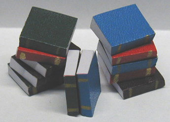 Dollhouse Miniature S/12 Books